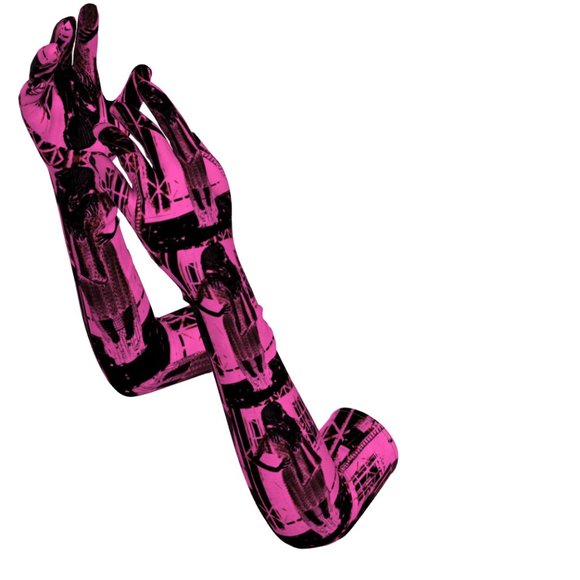 Art Led Opera Gloves One Size - Picture 8 of 11